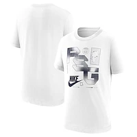 Youth Nike White Paris Saint-Germain Futura T-Shirt