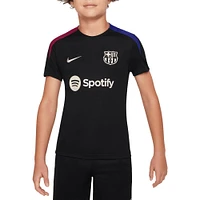 Youth Nike  Black Barcelona 2024/25 Strike Training Top