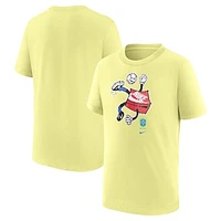 Youth Nike Yellow Brazil National Team Character T-Shirt