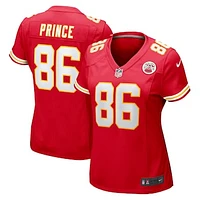 Women's Nike Gerrit Prince  Red Kansas City Chiefs Team Game Jersey