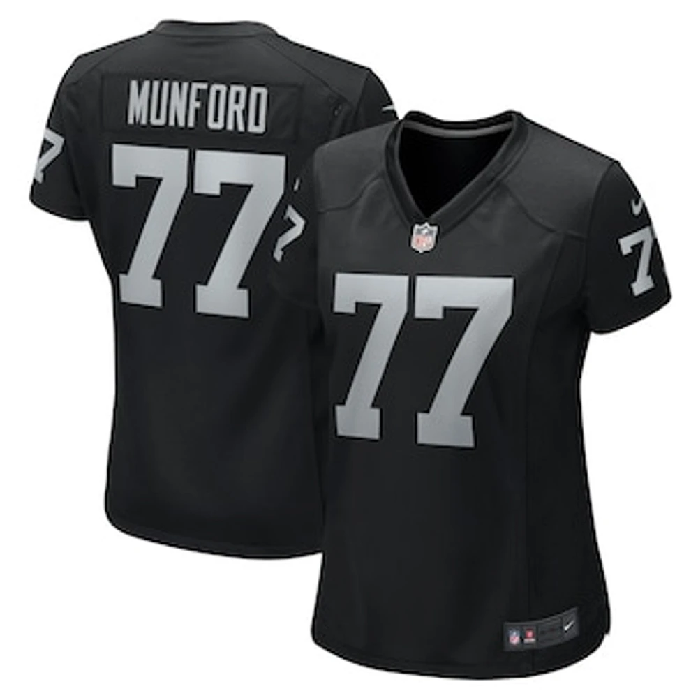 Women's Nike Thayer Munford Jr.  Black Las Vegas Raiders Team Game Jersey