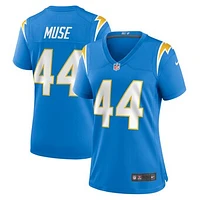 Women's Nike Tanner Muse  Powder Blue Los Angeles Chargers Team Game Jersey