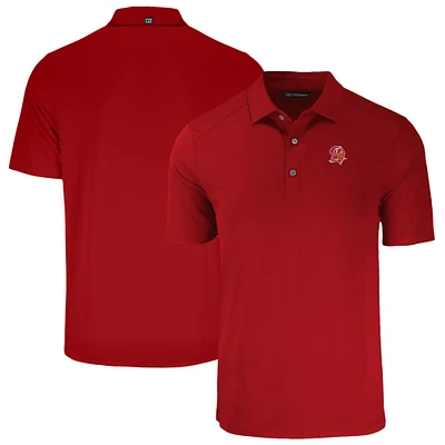 Men's Cutter & Buck  Red Tampa Bay Buccaneers Throwback Big Tall Forge Eco Stretch Recycled Polo