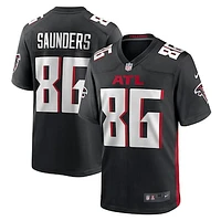 Men's Nike CJ Saunders  Black Atlanta Falcons Team Game Jersey