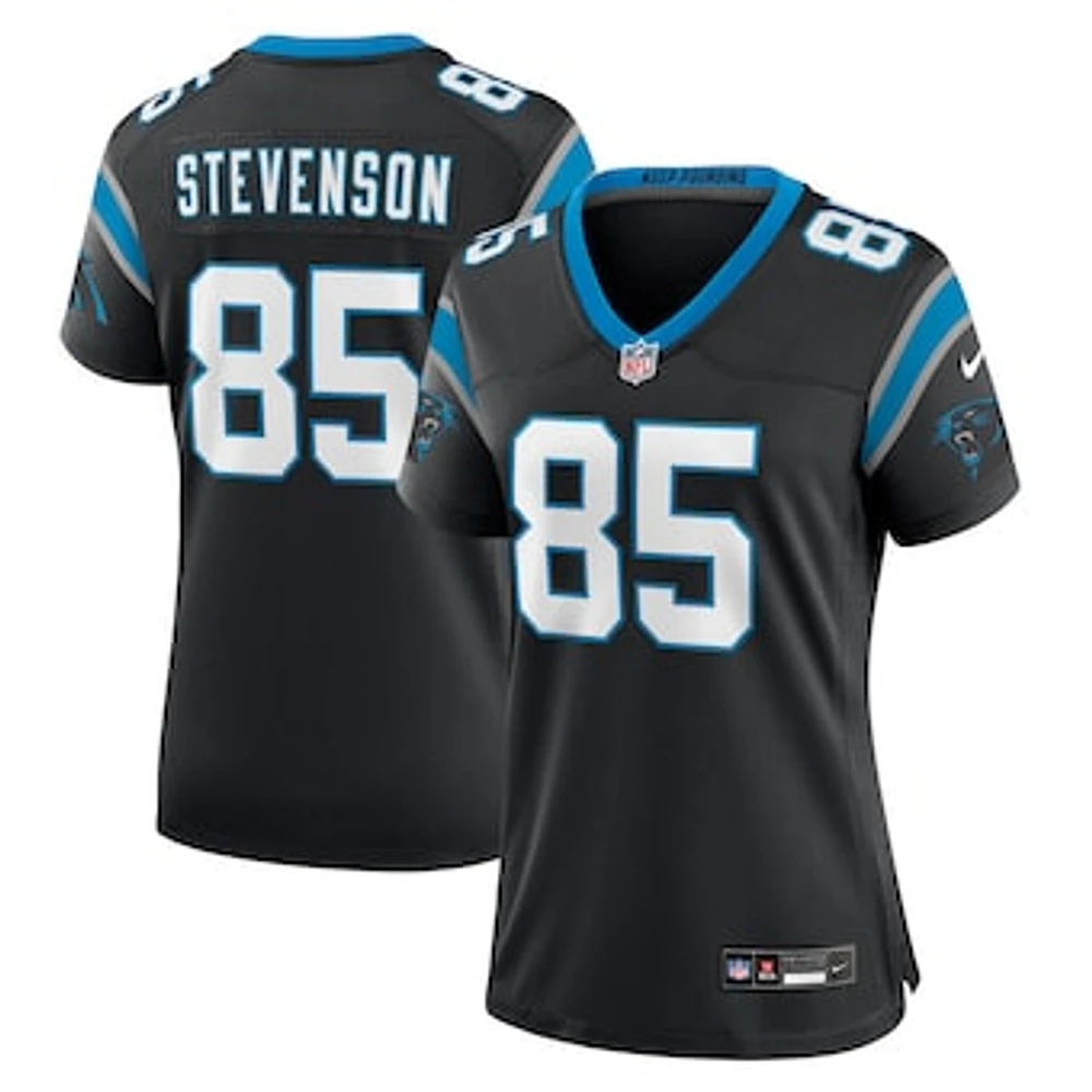 Women's Nike Marquez Stevenson  Black Carolina Panthers Team Game Jersey