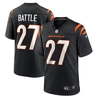 Men's Nike Jordan Battle  Black Cincinnati Bengals Team Game Jersey