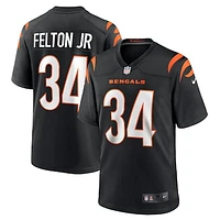 Men's Nike Demetric Felton Jr.  Black Cincinnati Bengals Team Game Jersey