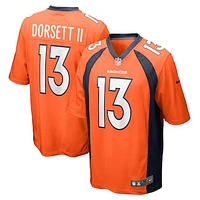 Men's Nike Phillip Dorsett II  Orange Denver Broncos Team Game Jersey