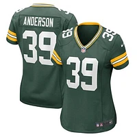 Women's Nike Zayne Anderson  Green Bay Packers Team Game Jersey