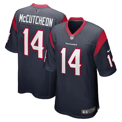 Men's Nike Lance McCutcheon  Navy Houston Texans Team Game Jersey