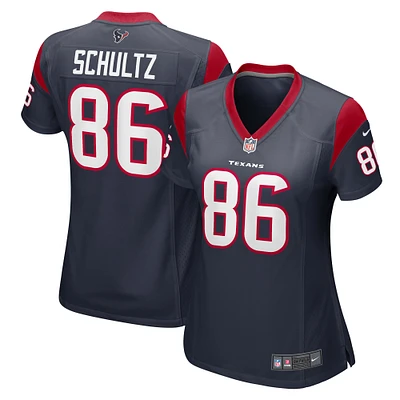 Women's Nike Dalton Schultz  Navy Houston Texans Team Game Jersey