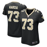 Women's Nike Max Garcia  Black New Orleans Saints Team Game Jersey