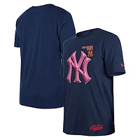 Men's New Era Navy York Yankees Big League Chew T-Shirt