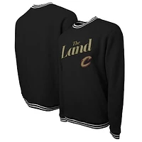 Unisex Stadium Essentials Black Cleveland Cavaliers 2023/24 City Edition Club Level Pullover Sweatshirt