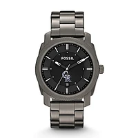 Men's Fossil Gray Colorado Rockies Machine Smoke Stainless Steel Watch