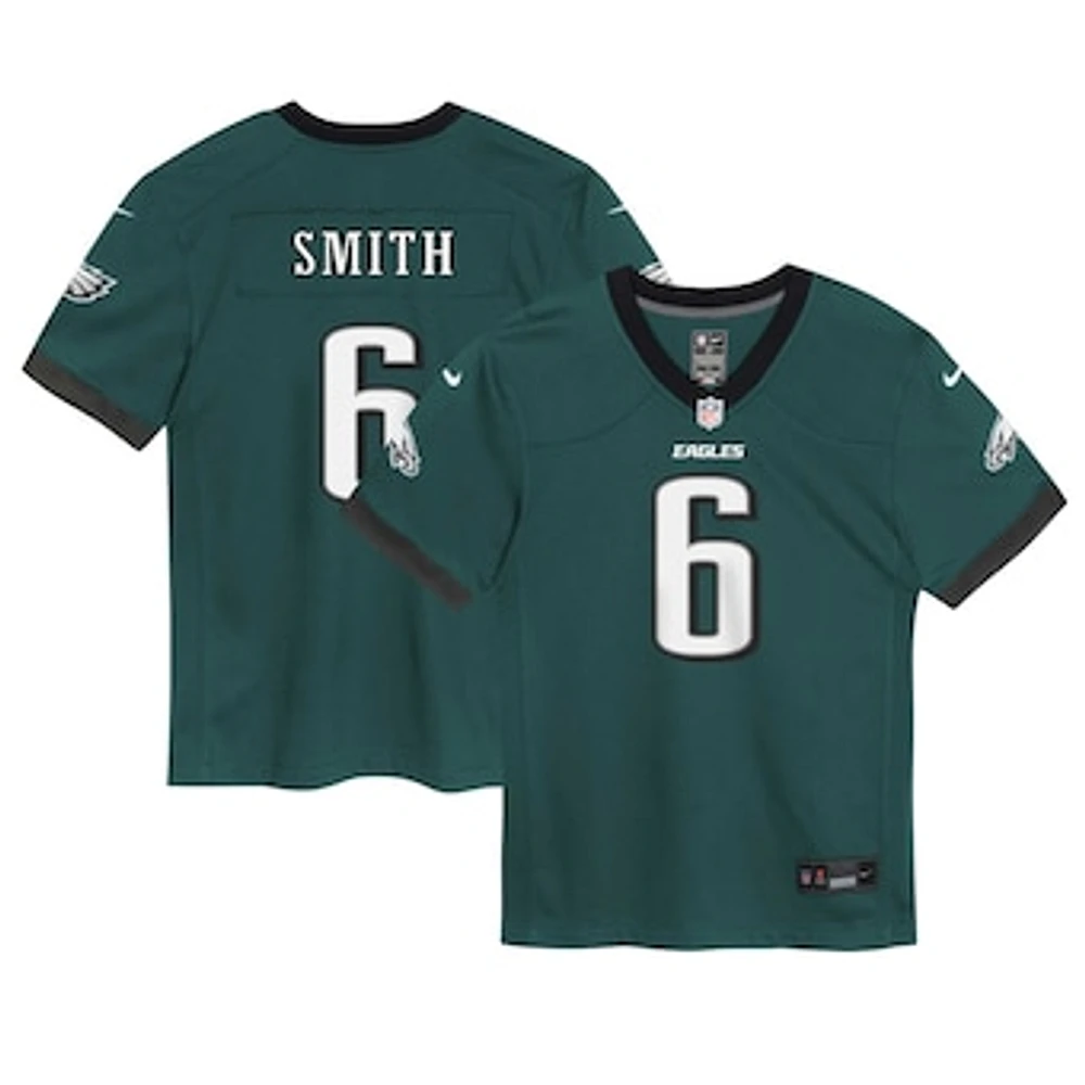 Preschool Nike DeVonta Smith Midnight Green Philadelphia Eagles Game Jersey