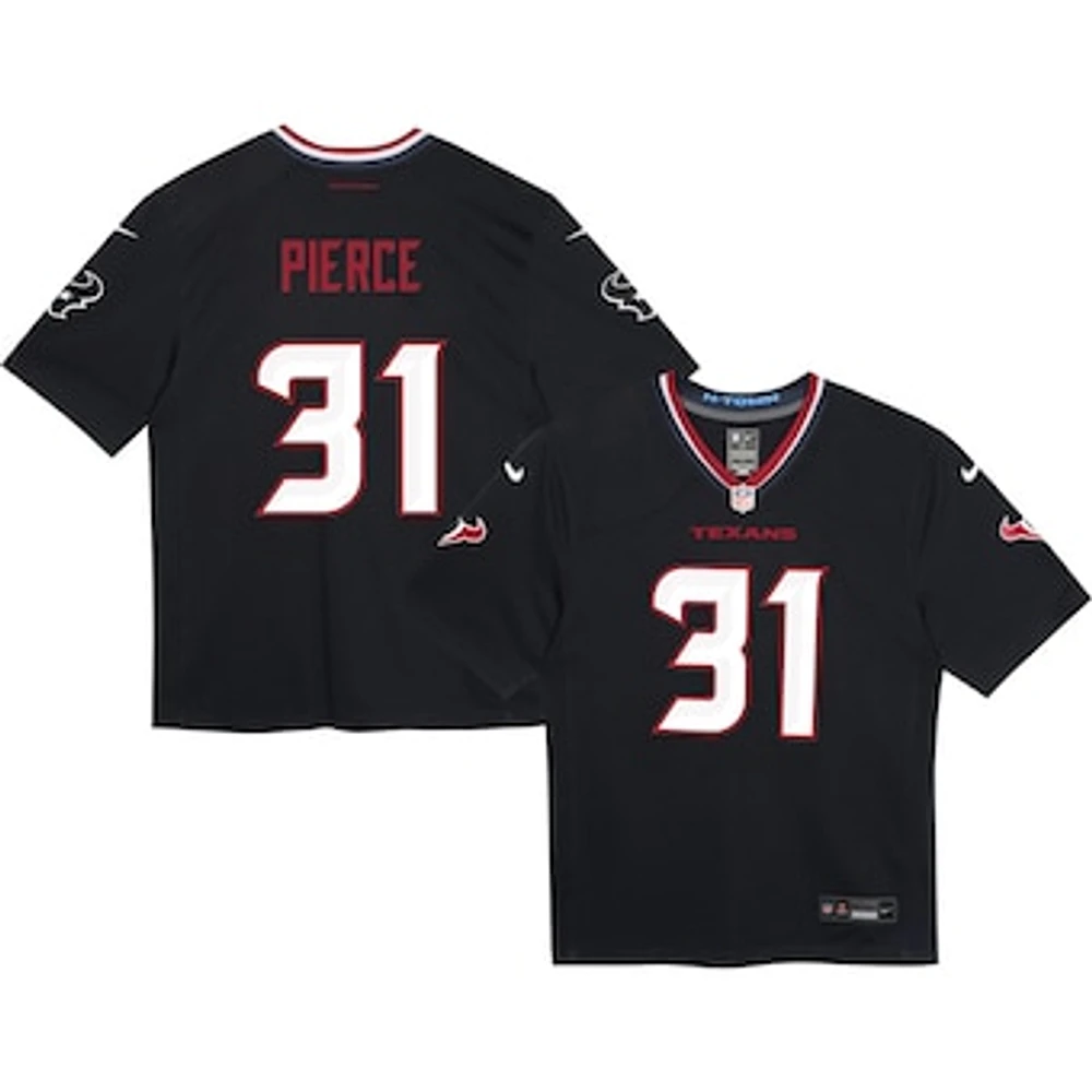 Infant Nike Dameon Pierce Navy Houston Texans Game Jersey