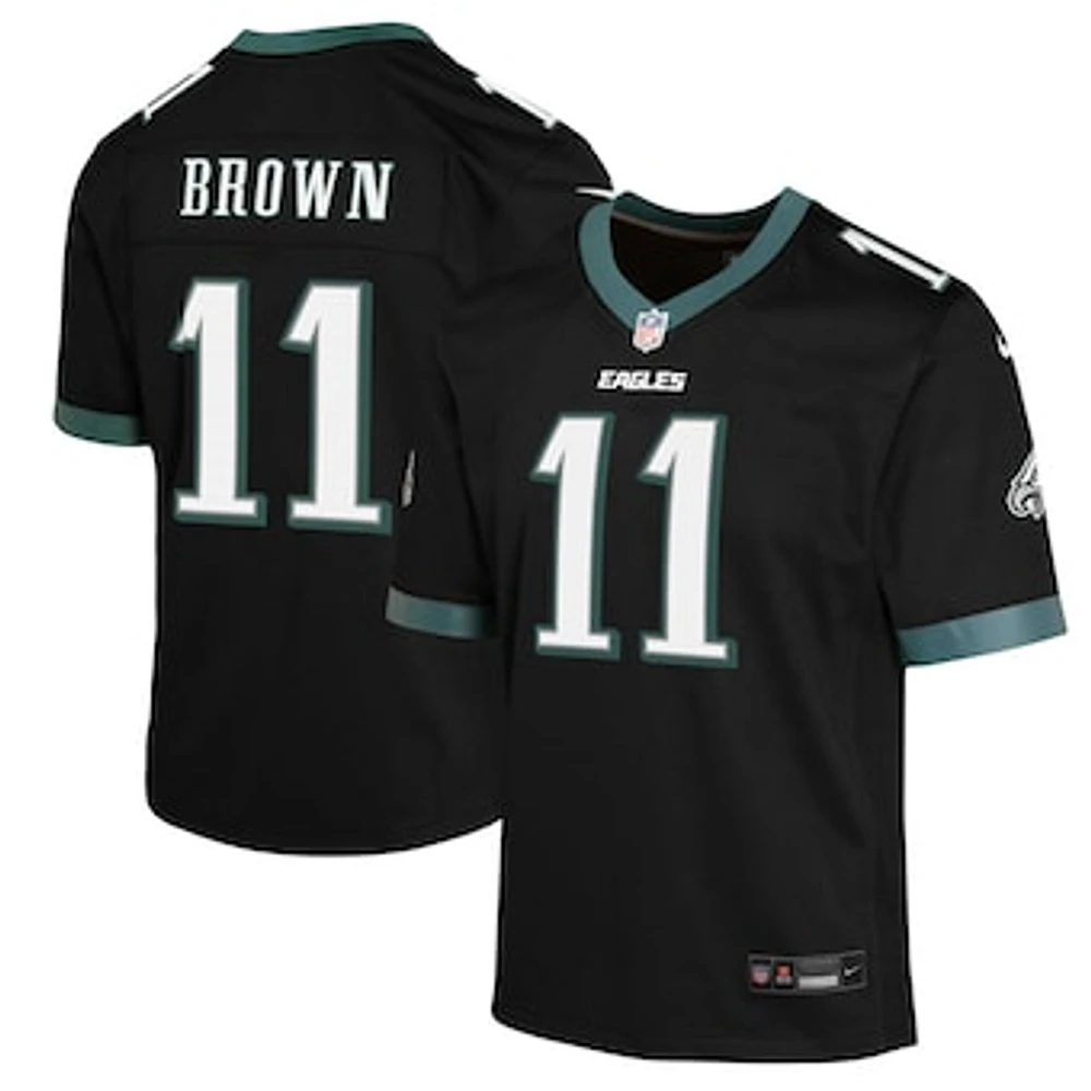 Youth Nike A.J. Brown Black Philadelphia Eagles Game Jersey