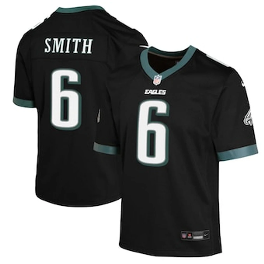 Youth Nike DeVonta Smith Black Philadelphia Eagles Game Jersey