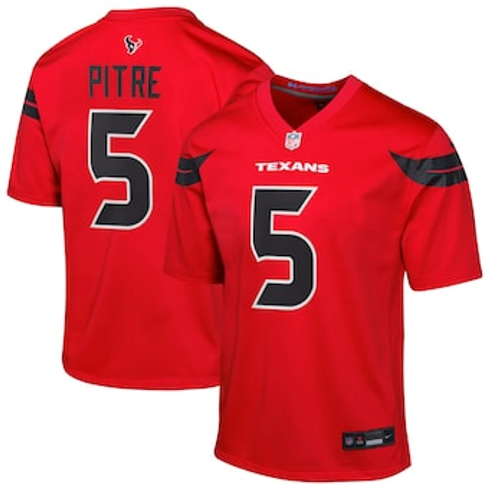 Youth Nike Jalen Pitre Red Houston Texans Alternate Game Jersey