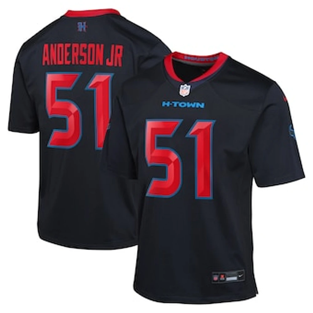 Youth Nike Will Anderson Jr. Navy Houston Texans 2nd Alternate Game Jersey