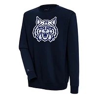 Men's Antigua Navy Arizona Wildcats Victory Pullover Sweatshirt
