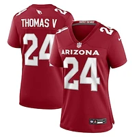 Women's Nike Starling Thomas V  Cardinal Arizona Cardinals Team Game Jersey