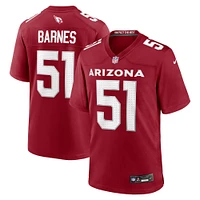 Men's Nike Krys Barnes  Cardinal Arizona Cardinals Team Game Jersey