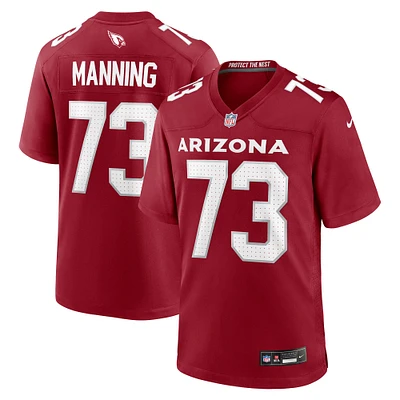 Men's Nike Ilm Manning  Cardinal Arizona Cardinals Team Game Jersey