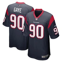 Men's Nike Ali Gaye  Navy Houston Texans Team Game Jersey