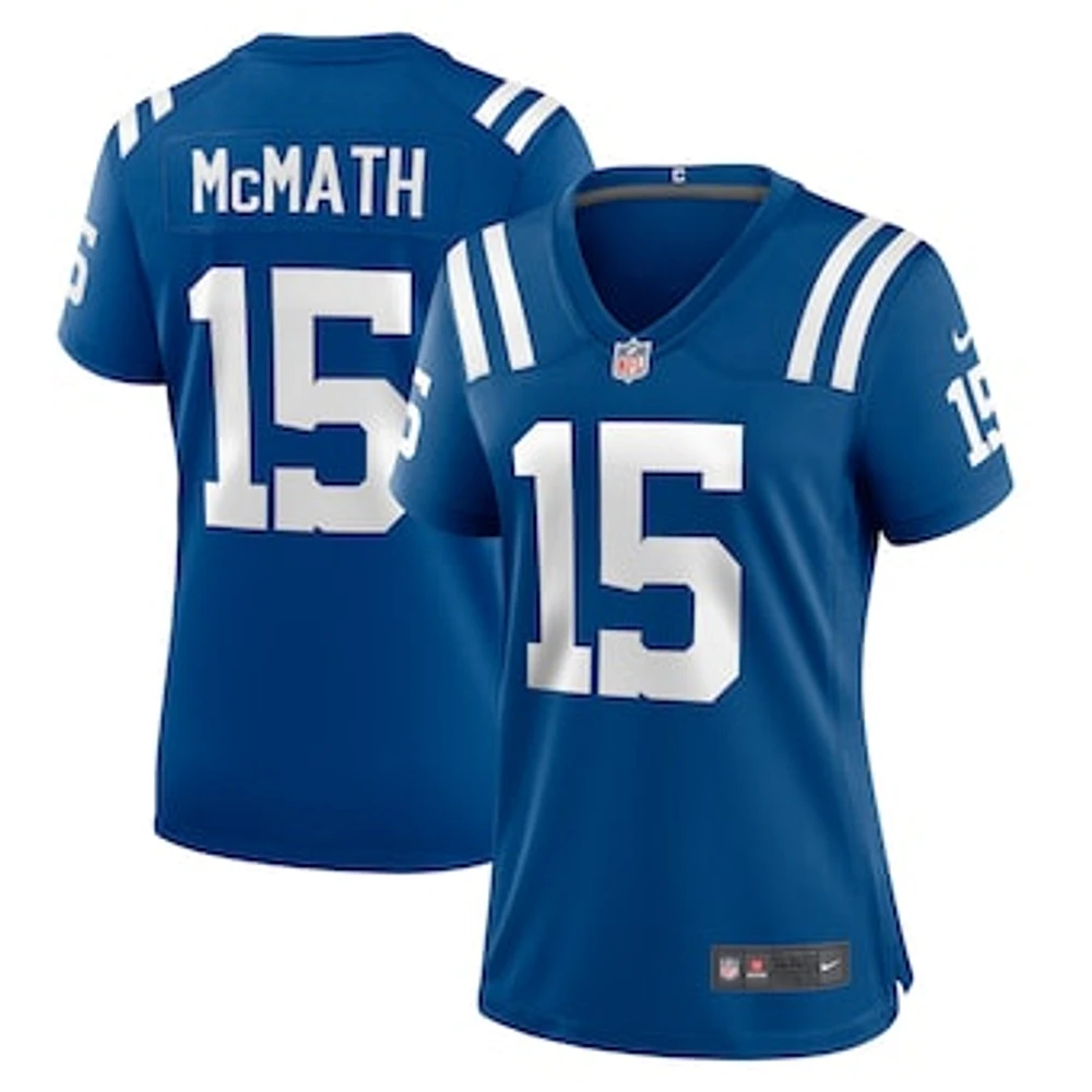 Women's Nike Racey McMath  Royal Indianapolis Colts Team Game Jersey