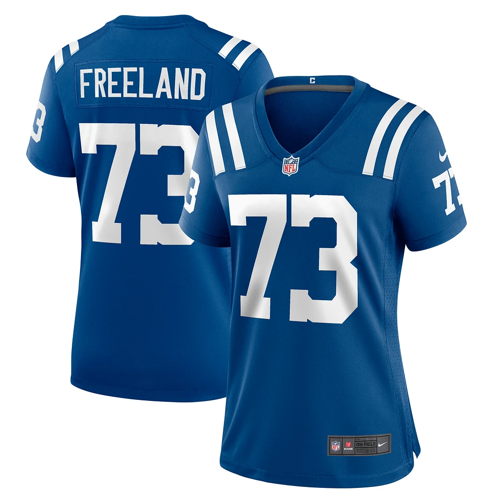 Women's Nike Blake Freeland  Royal Indianapolis Colts Team Game Jersey