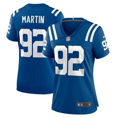 Women's Nike Jacob Martin  Royal Indianapolis Colts Team Game Jersey