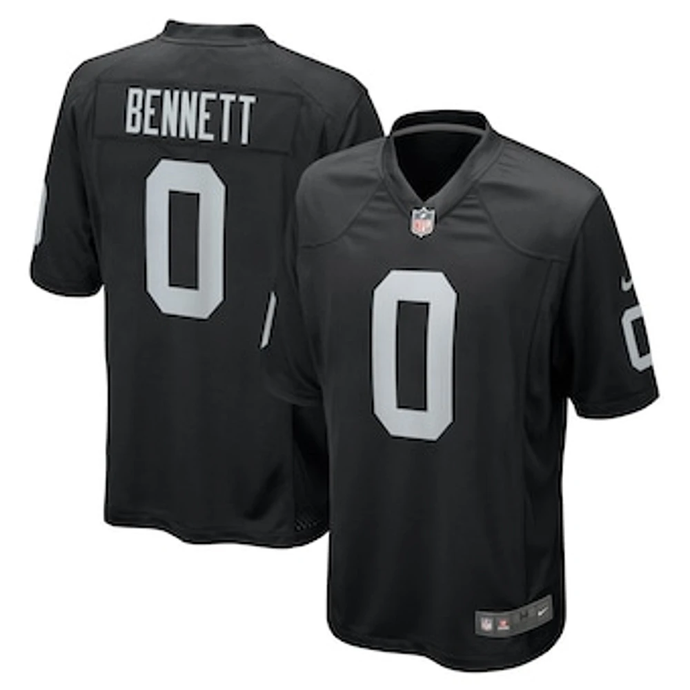 Men's Nike Jakorian Bennett  Black Las Vegas Raiders Team Game Jersey