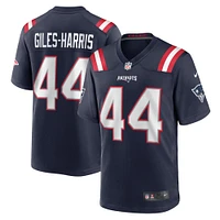 Men's Nike Joe Giles-Harris  Navy New England Patriots Team Game Jersey