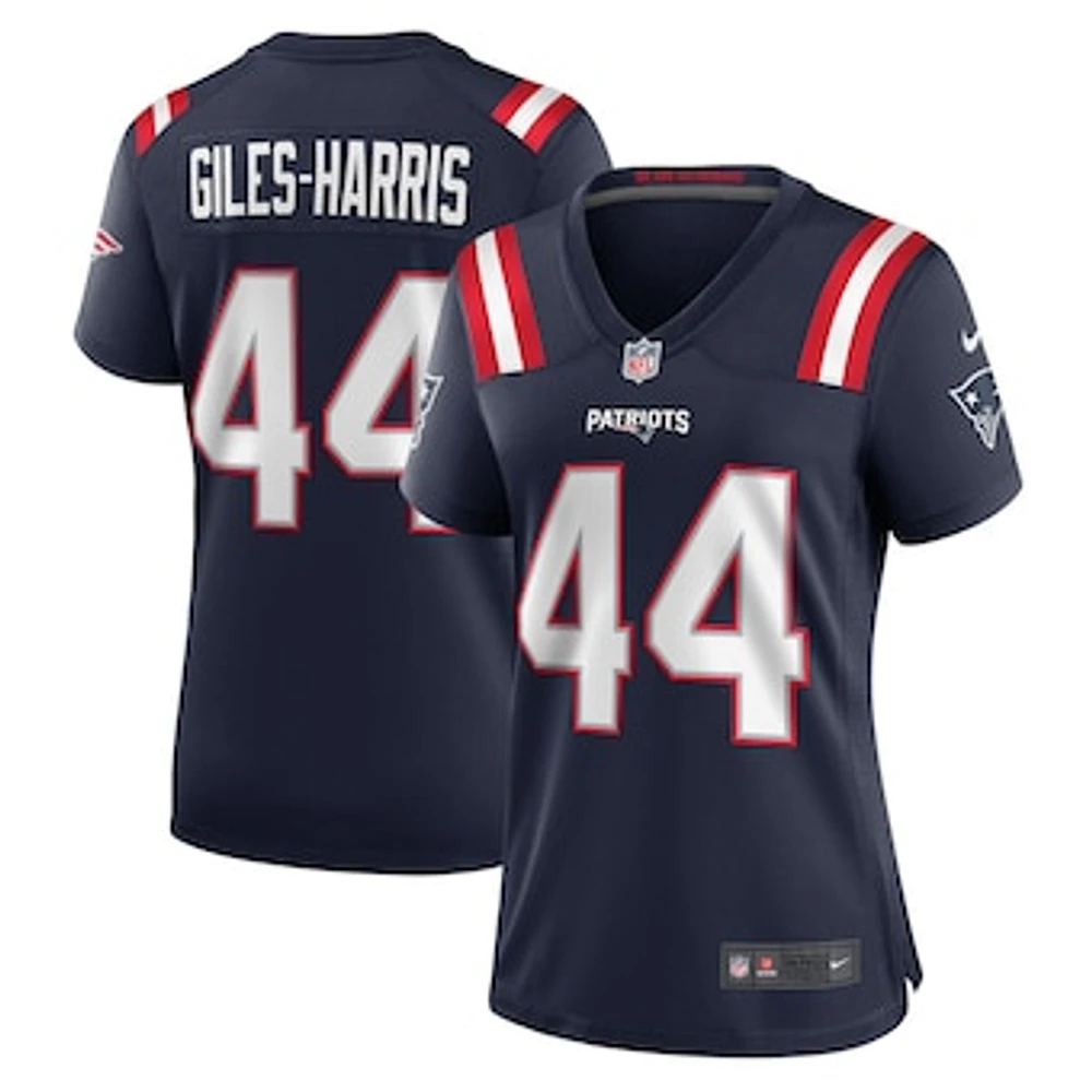 Women's Nike Joe Giles-Harris  Navy New England Patriots Team Game Jersey