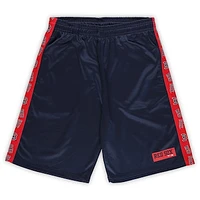 Men's Profile Navy Boston Red Sox Big & Tall Fleece Shorts