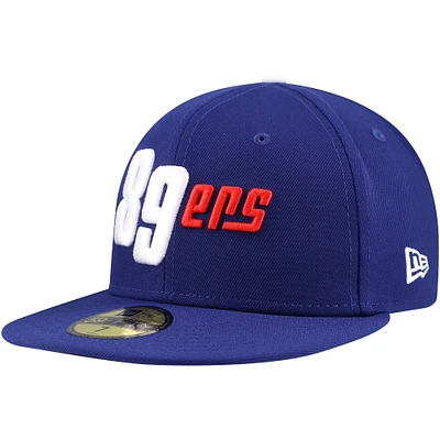 Men's New Era Royal Oklahoma City 89ers Authentic Collection 59FIFTY Fitted Hat