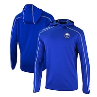 Men's Columbia Blue Buffalo Sabres Omni-Wick Shotgun Long Sleeve Hoodie T-Shirt