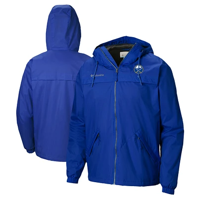 Men's Columbia Blue Buffalo Sabres Oroville Creek Lightweight Full-Zip Windbreaker Jacket