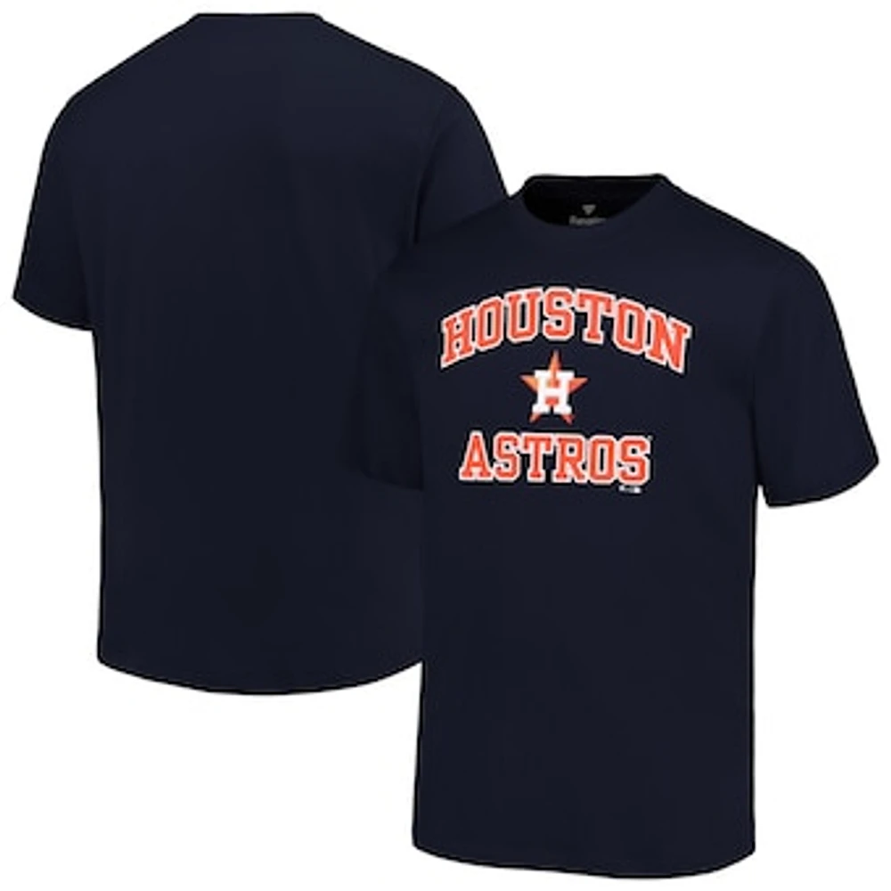 Men's Profile Navy Houston Astros Big & Tall Heart Soul T-Shirt