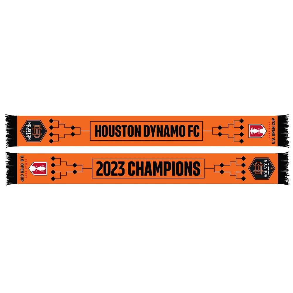 Houston Dynamo FC 2023 Lamar Hunt U.S. Open Cup Champions Scarf