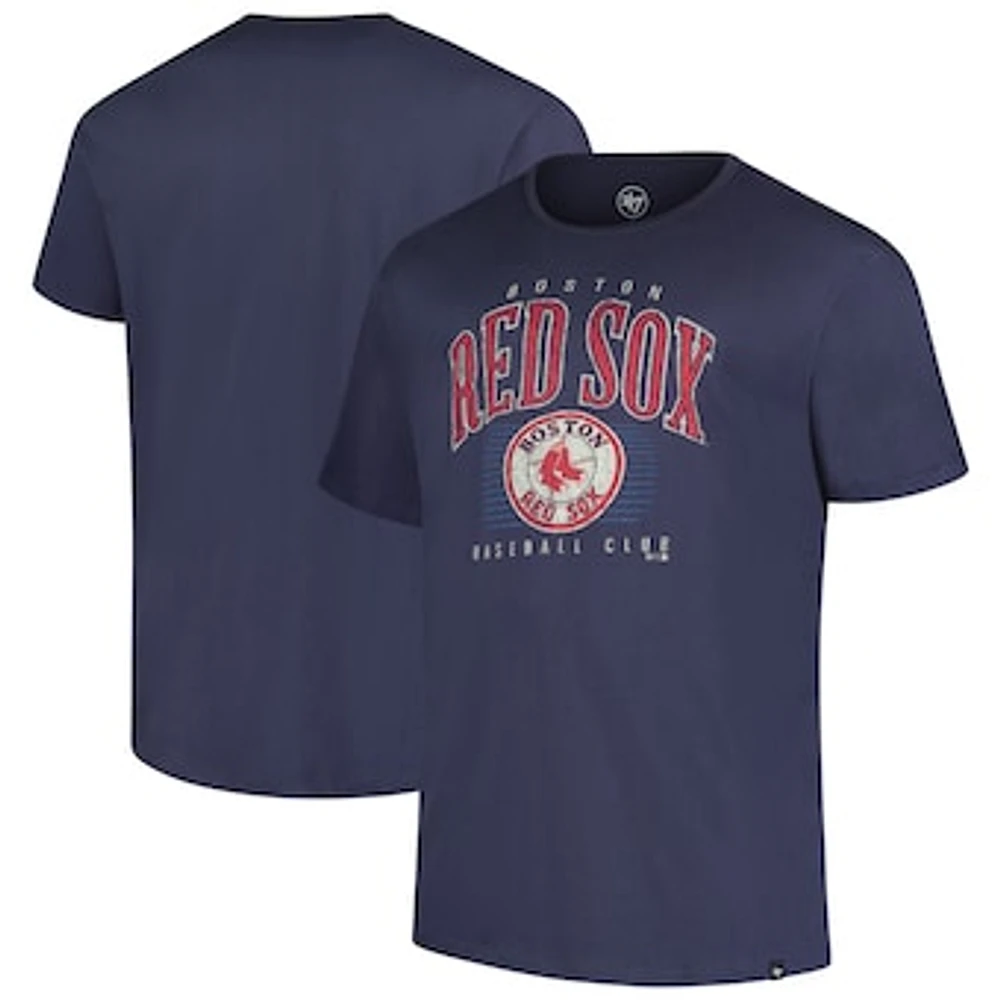 Men's '47 Navy Boston Red Sox Big & Tall Double Header T-Shirt