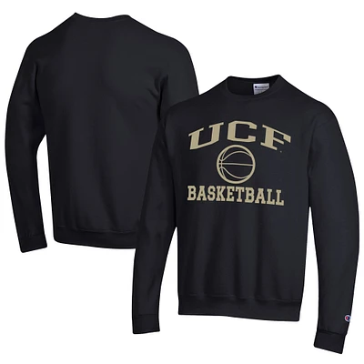 Men's Champion UCF Knights Icon Logo Basketball Eco Powerblend Pullover Sweatshirt
