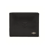 Fossil Black Minnesota Twins Ryan RFID Passcase Wallet