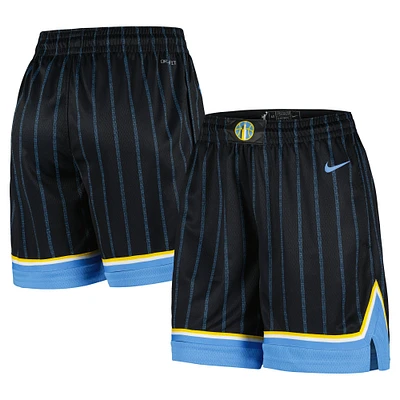 Women's Nike Black Chicago Sky On-Court Victory Performance Shorts