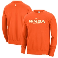 Unisex Nike Orange WNBA Team 13 Standard Issue Crew Performance Sweatshirt