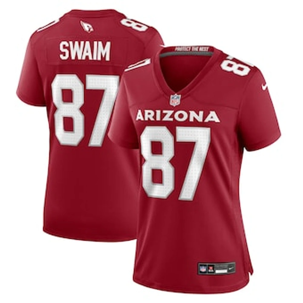 Women's Nike Geoff Swaim  Cardinal Arizona Cardinals Team Game Jersey