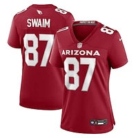 Women's Nike Geoff Swaim  Cardinal Arizona Cardinals Team Game Jersey