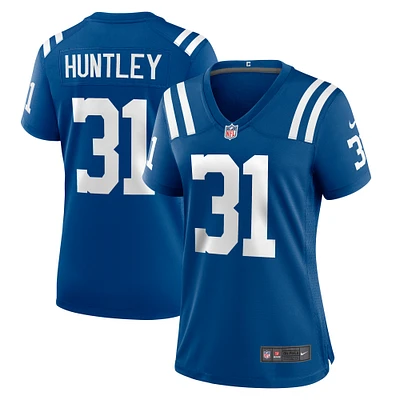 Women's Nike Jason Huntley  Royal Indianapolis Colts Team Game Jersey